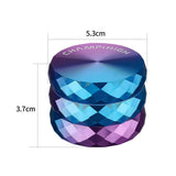 Champ High ''Duo-Color'' 4-Part Grinder (53mm) - Blue/Purple