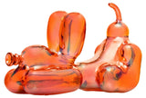 Hemper '''Balloon Dog'' Glass Smoking Hand Pipe Red