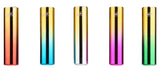 Prof Pocket ''Gold Gradient'' Metal Lighter - Gold/Green