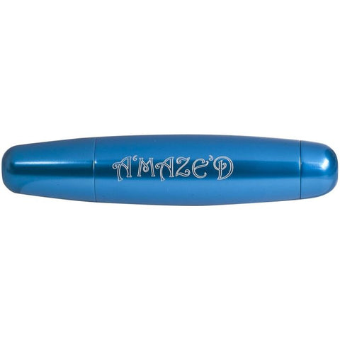 Red Eye ''Amazed'' Smoking Pipe - Blue