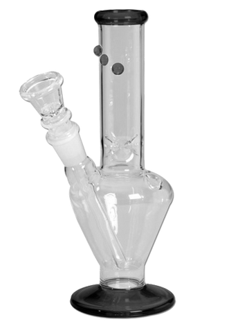 Glass Mini Icebong - Black - Puff Puff Palace