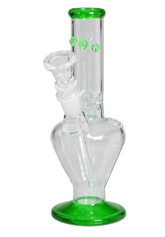 Glass Mini Icebong - Green - Puff Puff Palace