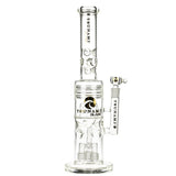 Tsunami Barrel Shower Head Drum Honeycomb Bong - Puff Puff Palace