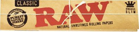RAW Classic Kingsize Slim - 32 papers - Puff Puff Palace