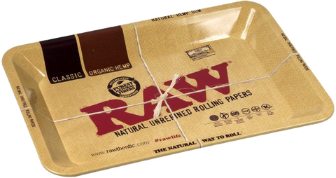RAW Metal Rolling Tray Large - Puff Puff Palace