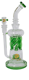 Tsunami 'Twisted Shower Head Recycler' Bong - Puff Puff Palace